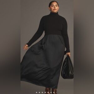 Anthropologie Thea Twofer Sweater Dress, XL